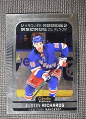 2021-22 O-Pee-Chee Platinum Marquee Rookies #262 Justin Richards Rangers